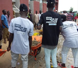 Repentant Boko-Haram members engaged in environmental sanitation