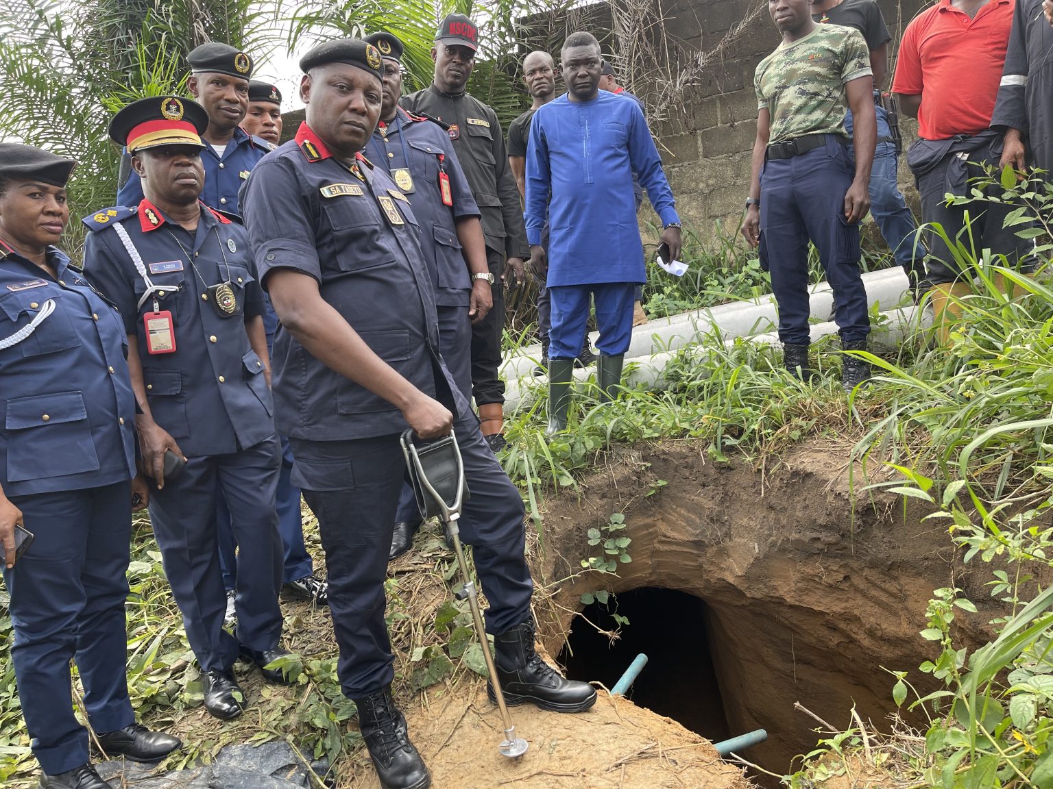 Man arrested for attempting to vandalise NNPC pipeline in Calabar