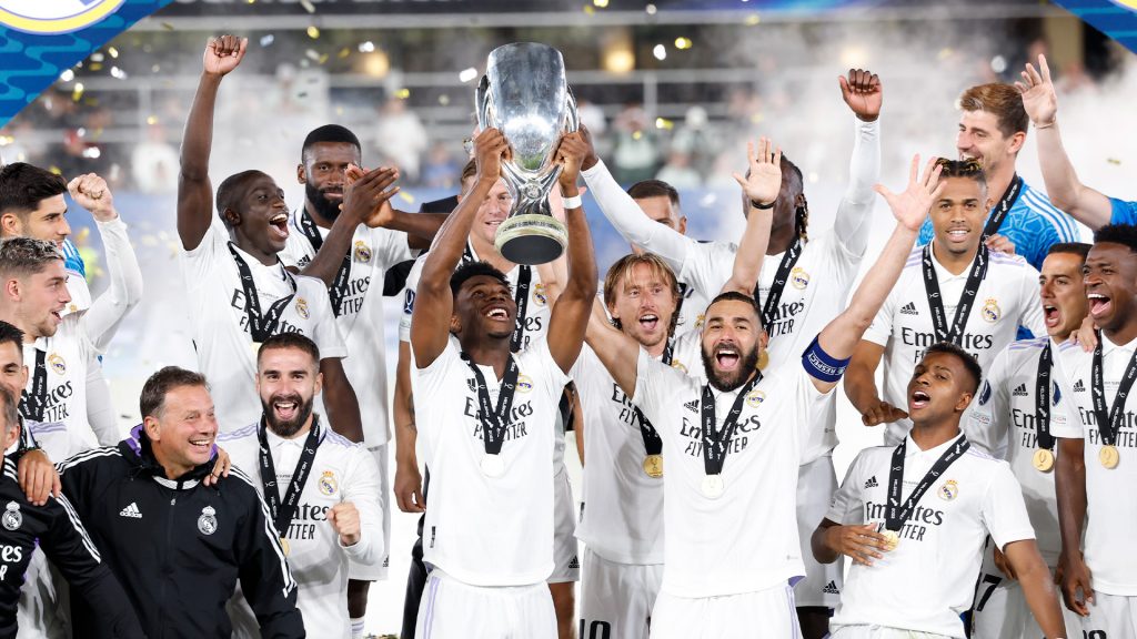 Real Madrid wins fifth UEFA Super Cup defeating Eintracht Frankfurt