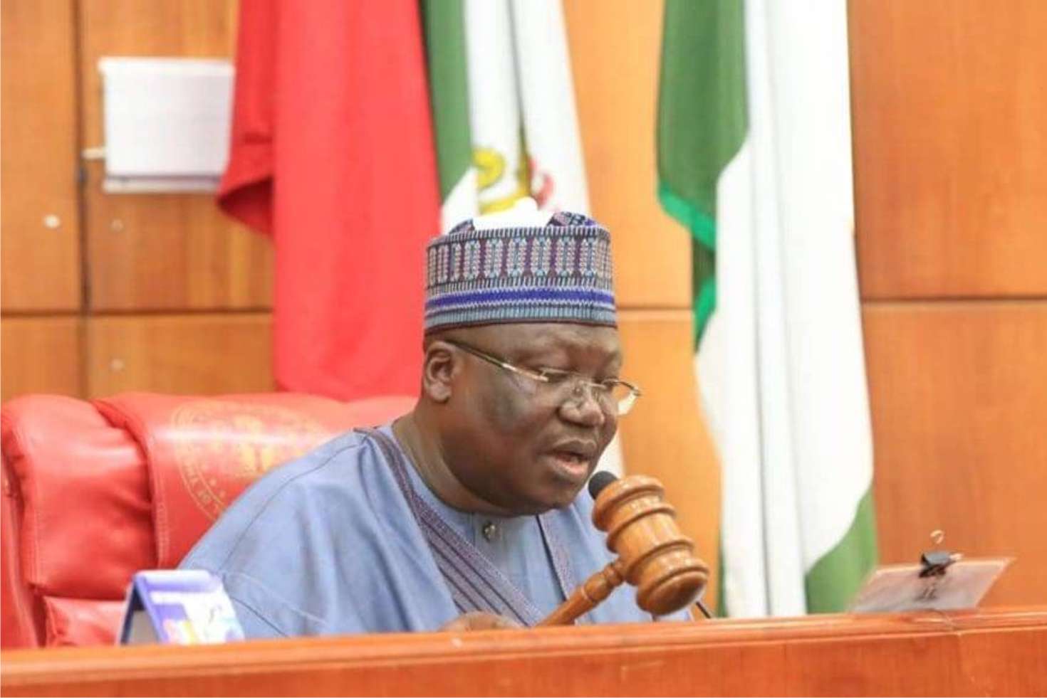 Lawan restatates NASS commitment to curbing corruption, insecurity