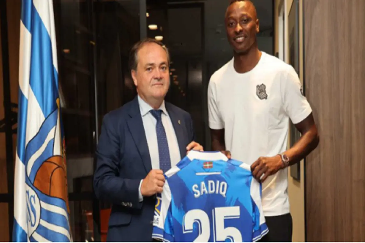 Super Eagles striker Sadiq joins Real Sociedad for 20m Euros