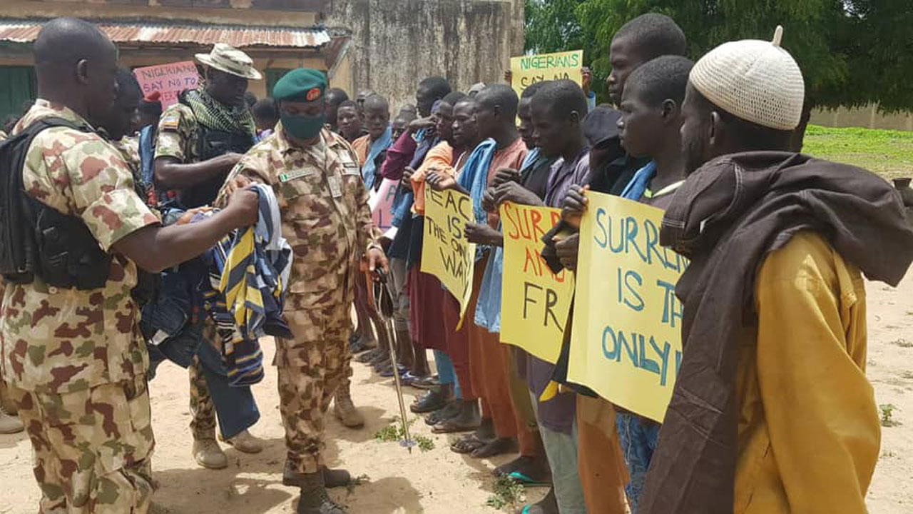 79,000 insurgents surrender as troops rescue three more Chibok girls