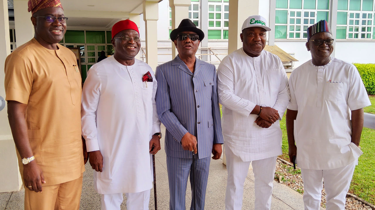 Wike allies, G-5, meet in Enugu on PDP