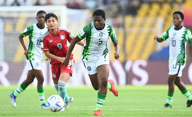 U-17 WWC: Nigeria fall to Colombia on penalties
