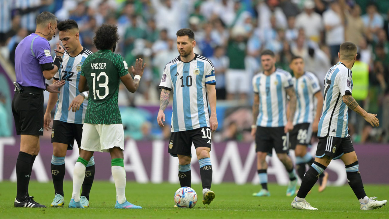 Saudi Arabia stun Messi’s Argentina at World Cup