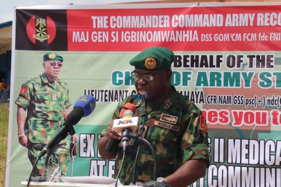 Nigerian Army provides free medical services for Kogi communities