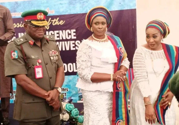 Mrs Irabor inaugurates school for Defence Intelligence officers’ wards