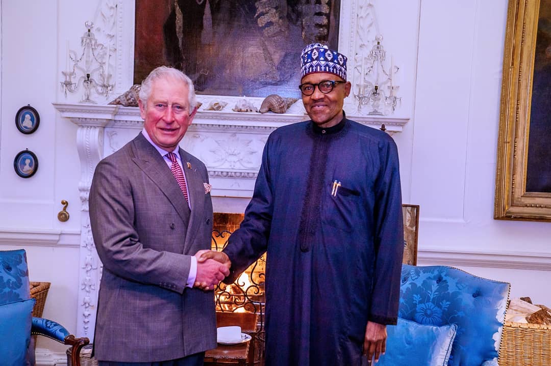 Buhari meets British monarch King Charles III