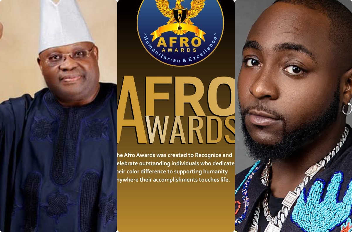 Osun governor-elect, Adeleke, Davido, others bag Afro awards 2022