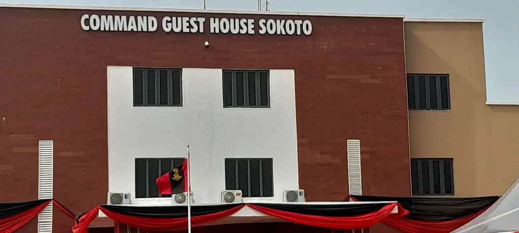 Tambuwal Commissions Army Command guest house in Sokoto
