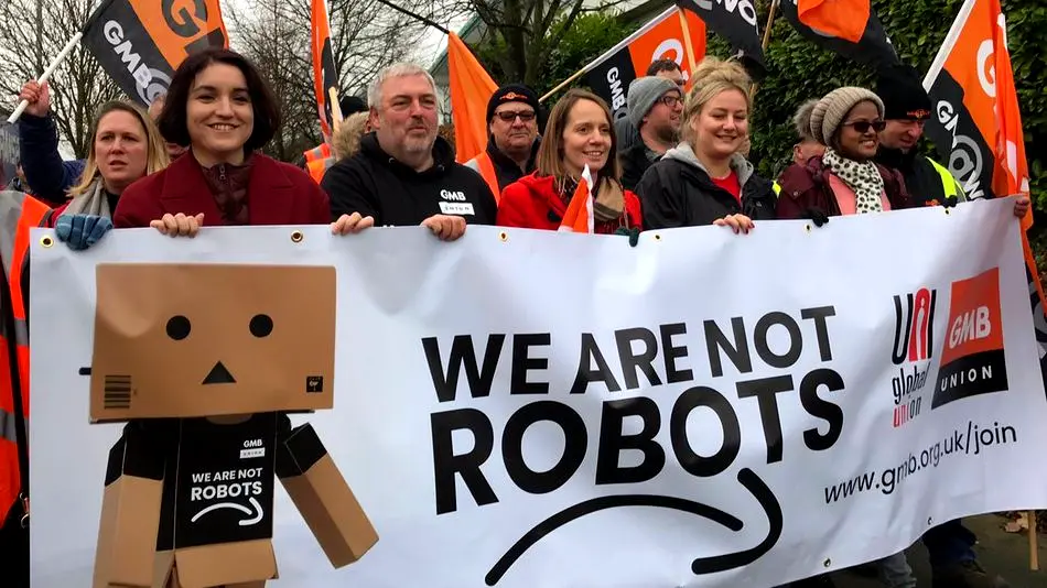 Amazon’s workers stage first ever strike in UK.........