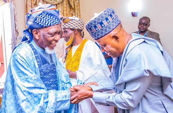 Shettima Visits Sheikh Jingir, Joins Wase In Meeting With Islamic Groups In Jos