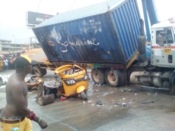 Truck crushes nine students to death in Rivers