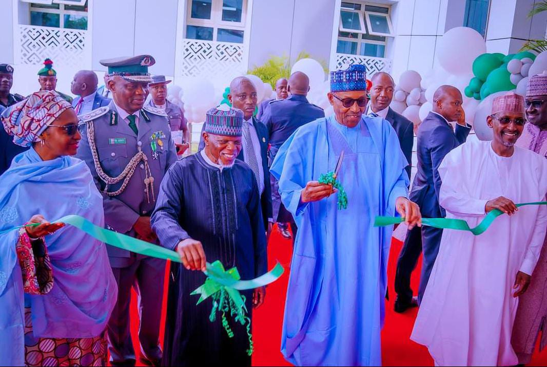 Buhari commissions new Customs Headquarters in Abuja