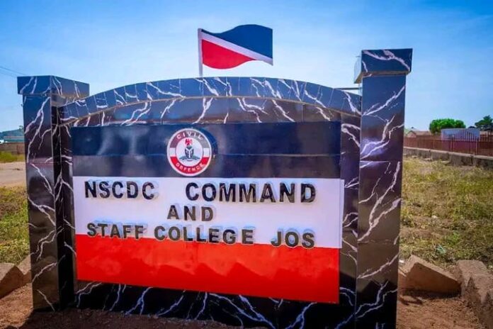 Buhari inaugurates NSCDC command, training college in Jos