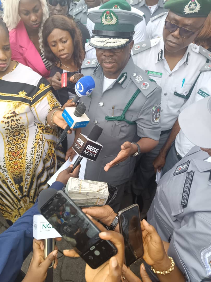 Nigeria Customs rejects N50m bribe from suspected smuggler