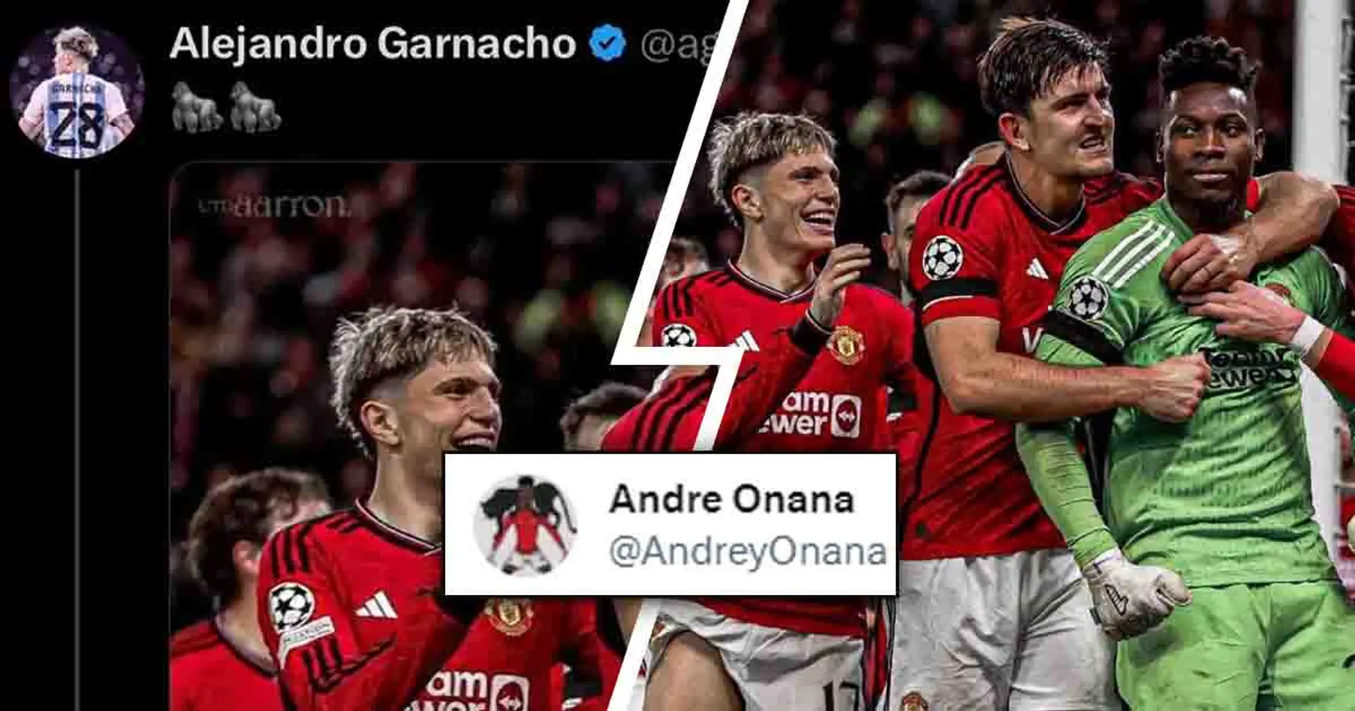 Gorilla Emoji Post: Manchester Utd’s Onana defends Garnacho