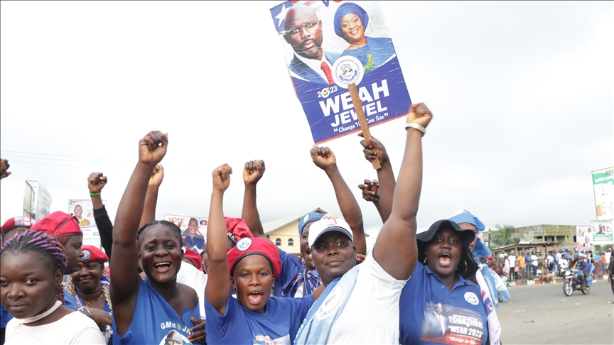 Liberians vote as President Weah seeks second term