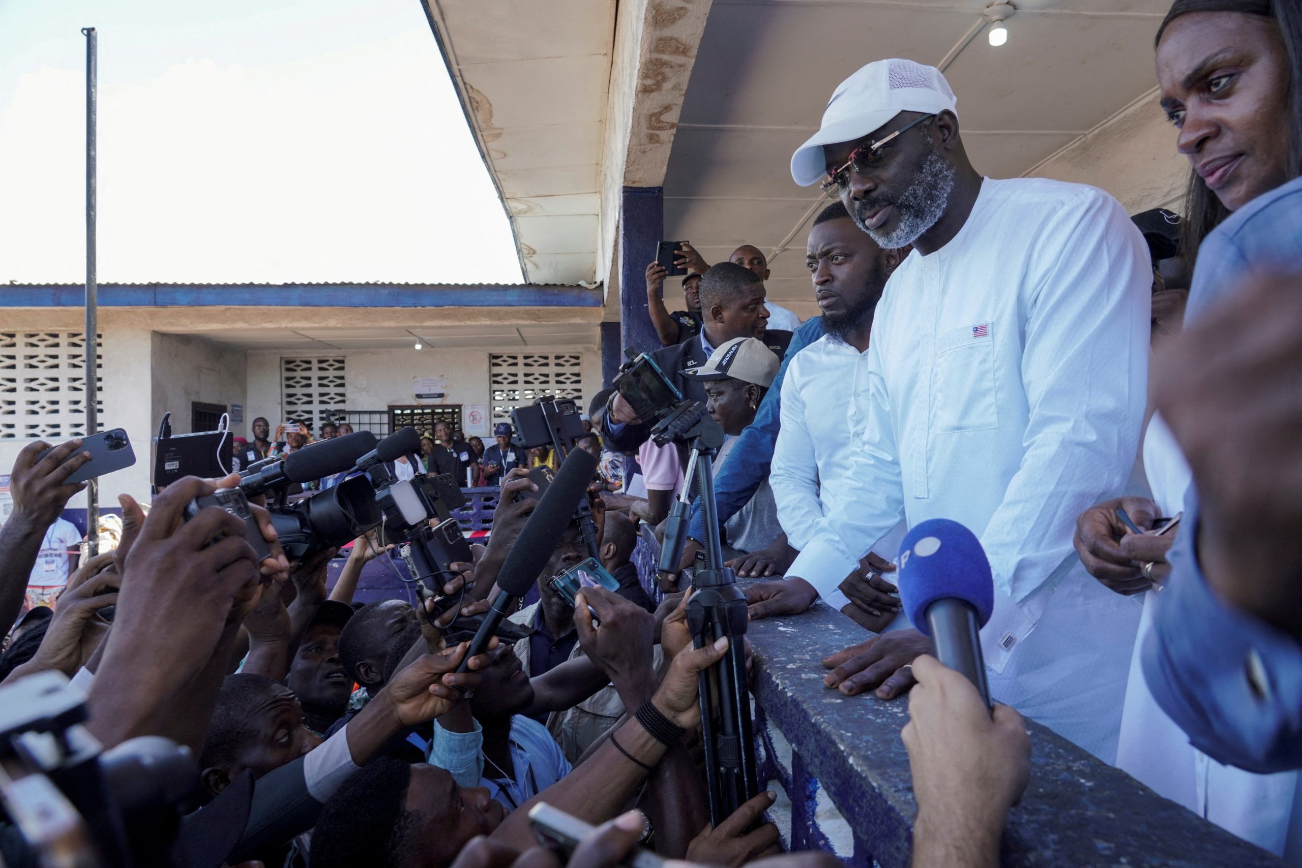 Liberians vote in presidential runoff
