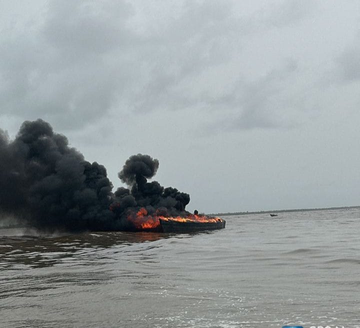 Navy destroys over 15,000 litres of illegal diesel in Ondo