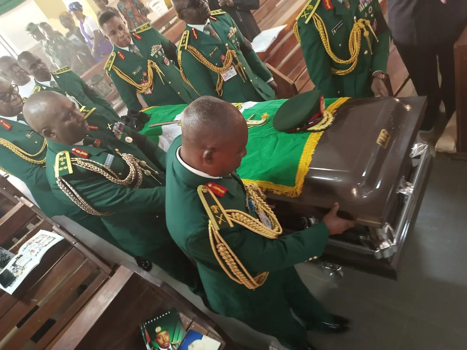 Nigerian Army buries former COAS, Chris Alli in Abuja