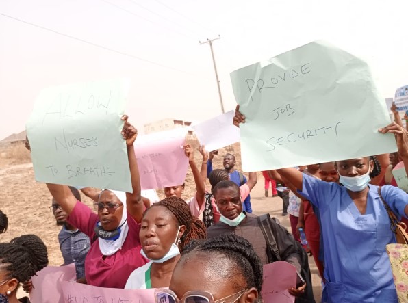 Abuja Nurses Protest New Certification Guidelines