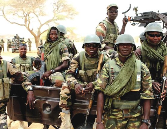 Troops kill 8 notorious terrorists, rescue 16 victims