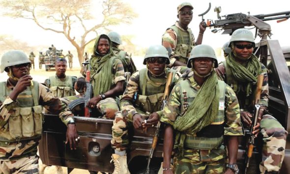 Troops kill 8 notorious terrorists, rescue 16 victims