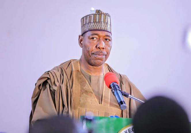 Zulum resettles 424 families displaced by B’Haram in Konduga