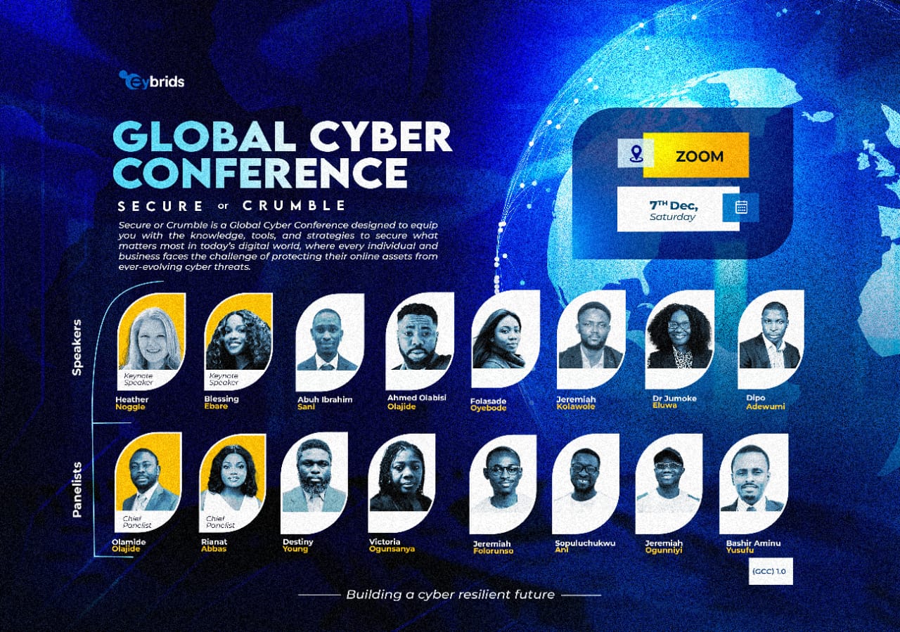 EyBrids Unveils Star-Studded Lineup for Global Cybersecurity Conference: ‘Secure or Crumble’